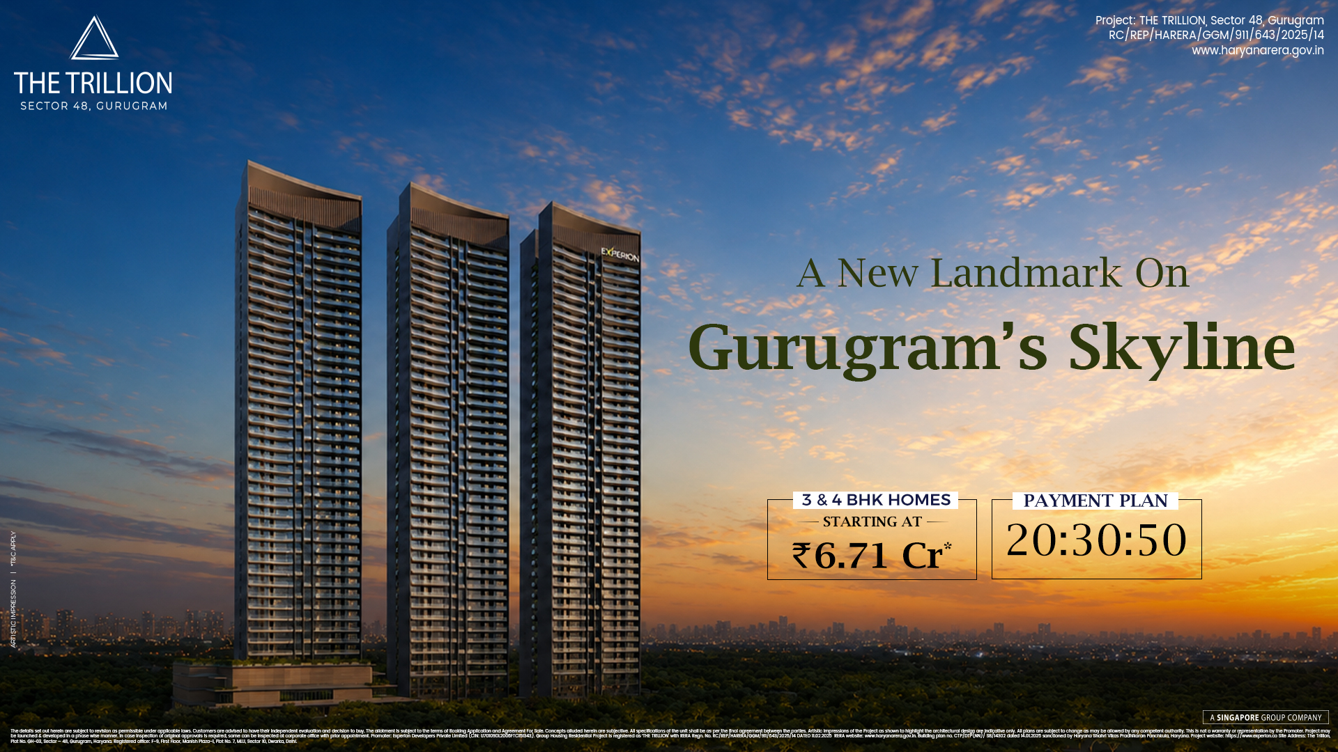 The Trillion, Sector 48 Gurugram